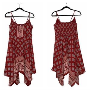 Spaghetti straps Bohemian dress in size large